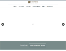 Tablet Screenshot of downtownpres.org